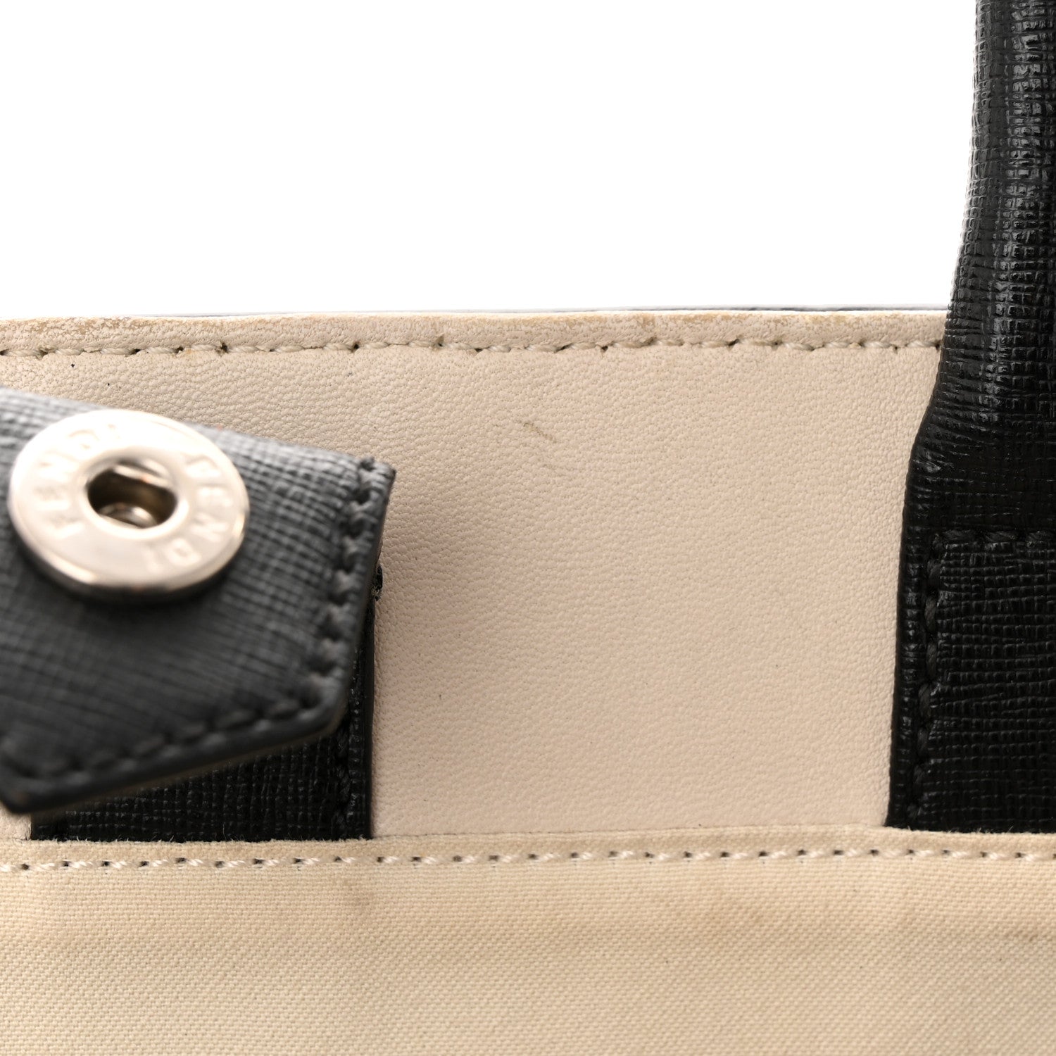 Fendi Vitello Elite Flamingo Mink Monster Charm Petite 2Jours Tote Black Multicolor 11 of 14