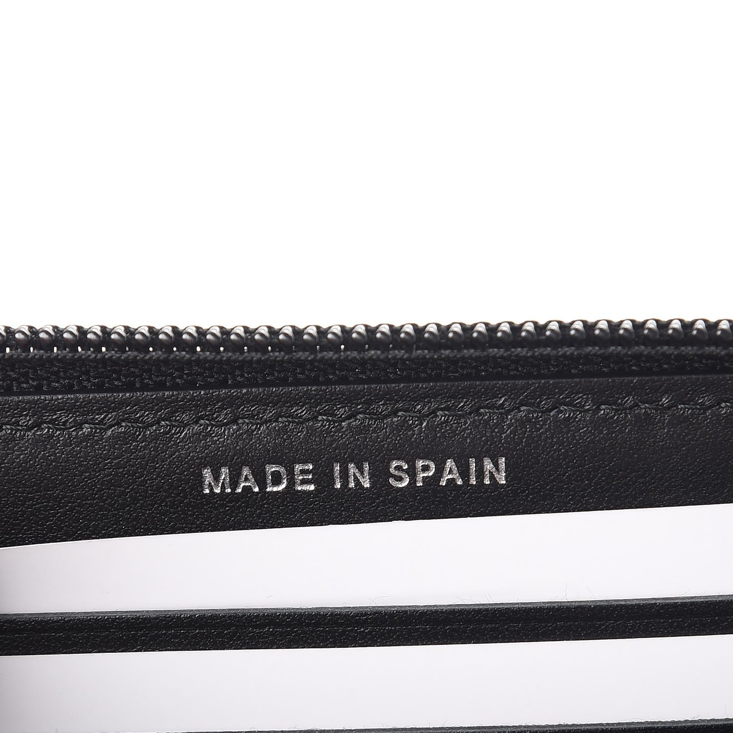 Chanel Caviar Quilted Small Boy Zip Around Wallet Black 7 of 9