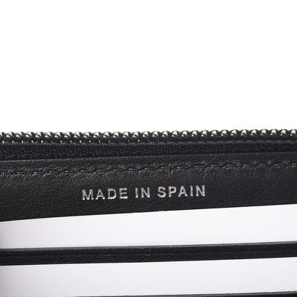 Chanel Caviar Quilted Small Boy Zip Around Wallet Black 7 of 9