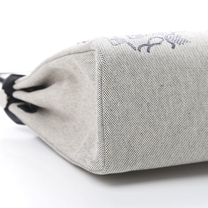 Hermes Vache Hunter Toile H Pegase Pop Herbag Zip Retourne 31 PM Bleu Indigo Ecru Black 9 of 12