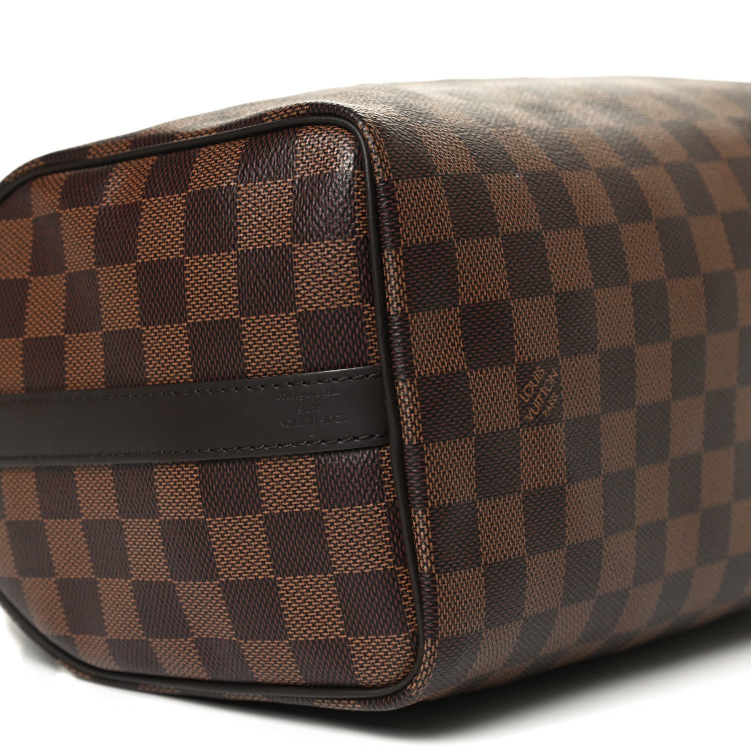Louis Vuitton Damier Ebene Speedy Bandouliere 25 9 of 10