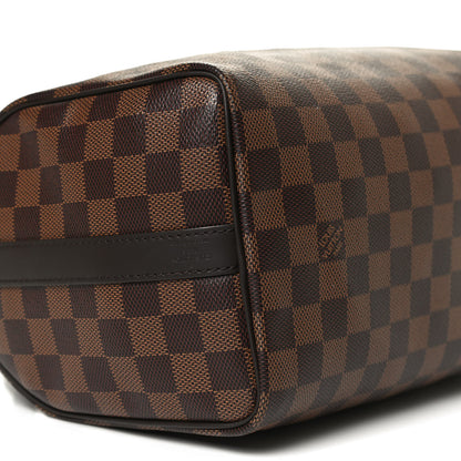Louis Vuitton Damier Ebene Speedy Bandouliere 25 9 of 10