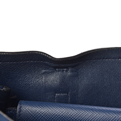 Prada Saffiano Cuir Medium Double Handle Tote Bluette 7 of 28