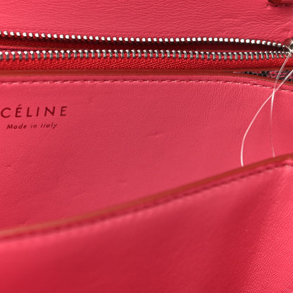 Celine Lizard Medium Classic Box Flap Bag Pink Grey 13 of 14