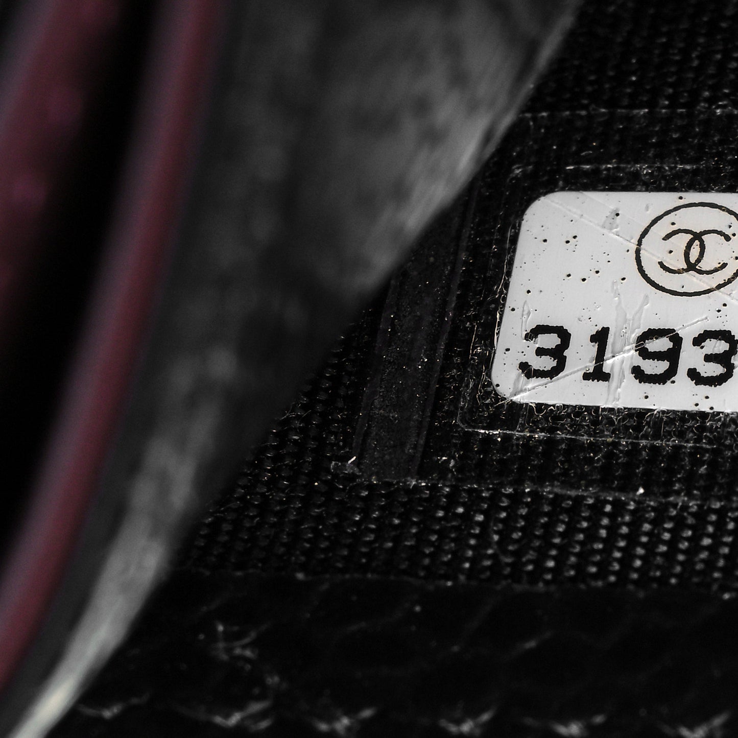 Caviar Quilted Card Holder Black