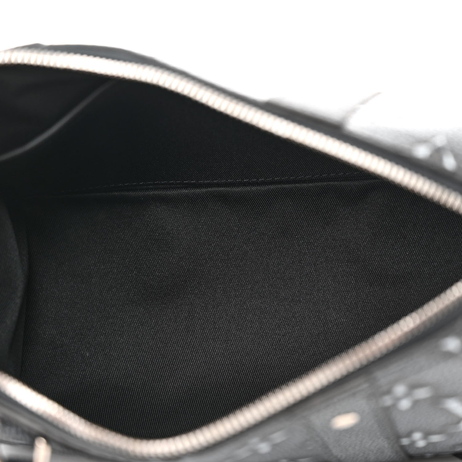 Louis Vuitton Calfskin Debossed Monogram Versailles City Keepall Charcoal 5 of 11