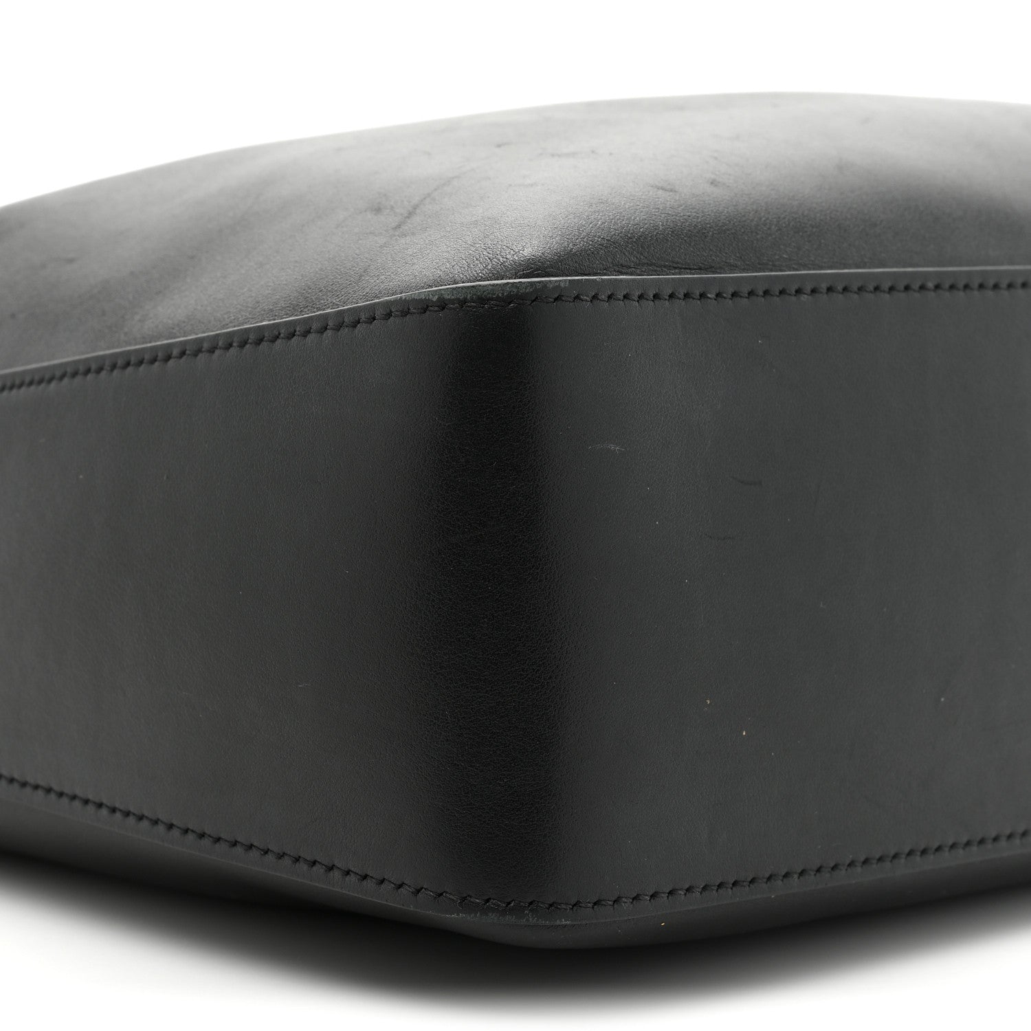 Givenchy Smooth Calfskin Small Moon Cut Out Shoulder Bag Black 8 of 16