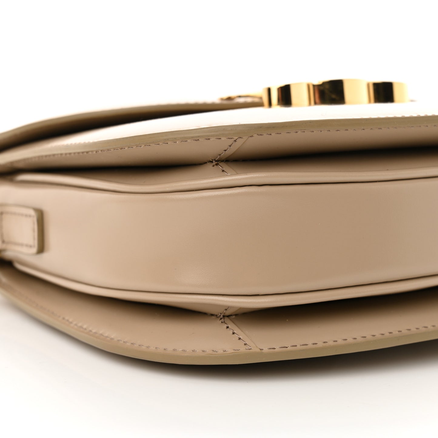 Shiny Calfskin Teen Besace Safari