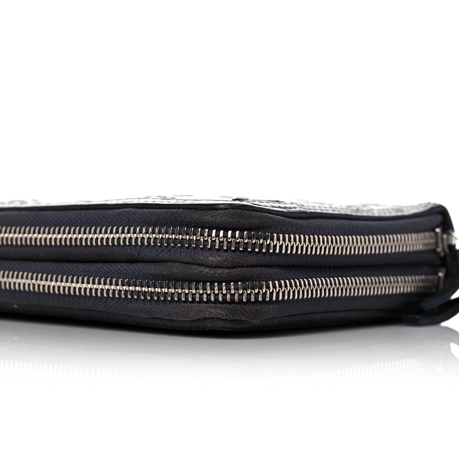 Gucci Guccissima Signature Travel Document Case Grey 10 of 33