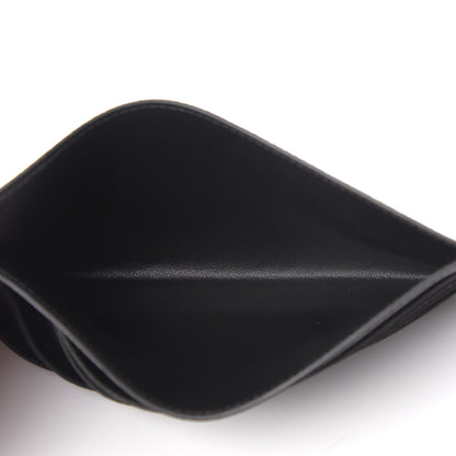 Louis Vuitton Calfskin Felicie Chain Wallet Card Holder Insert Black 5 of 6