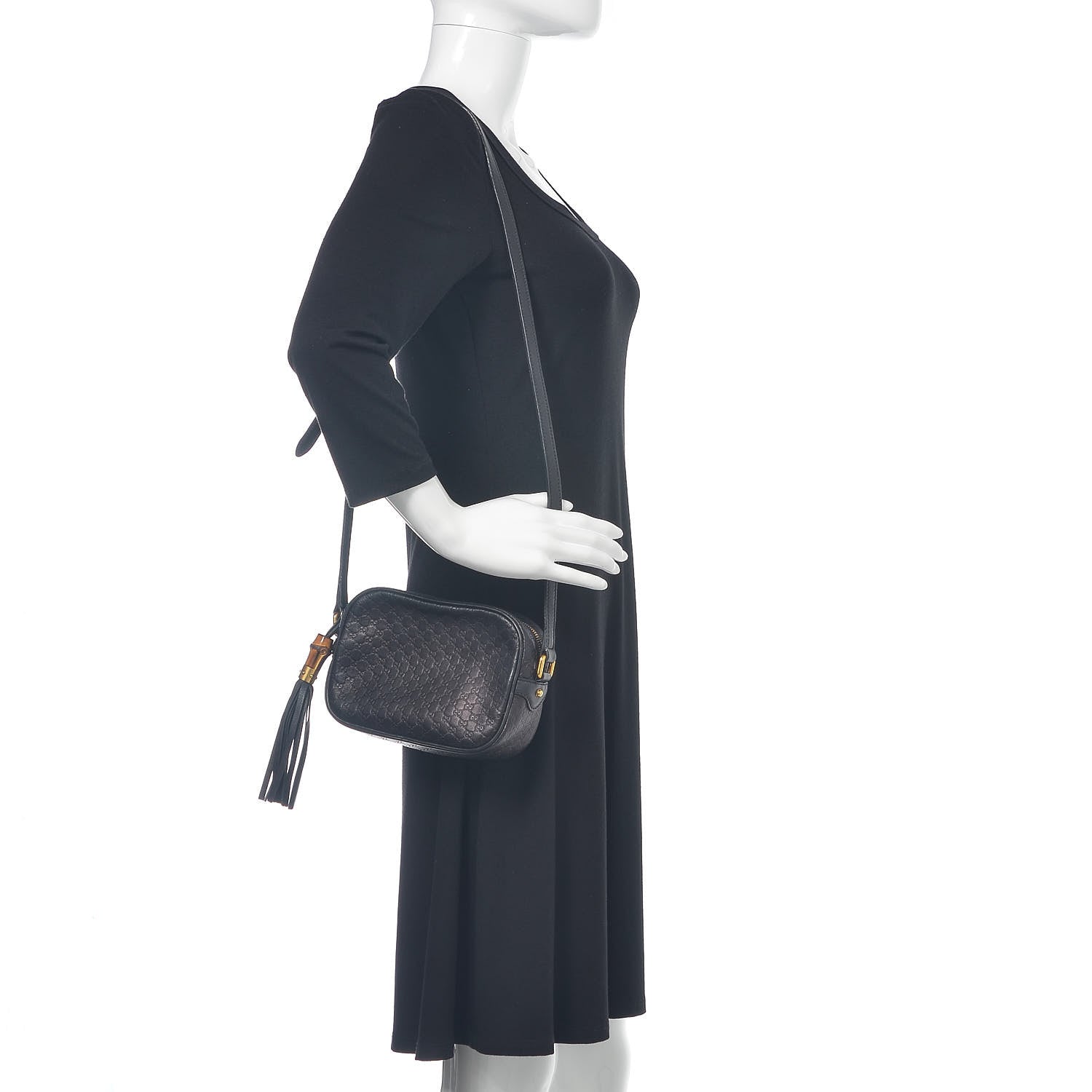 Gucci Microguccissima Sunshine Disco Crossbody Bag Black 2 of 22