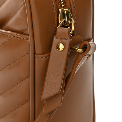 Saint Laurent Calfskin Matelasse Monogram Lou Camera Bag Cinnamon 12 of 12