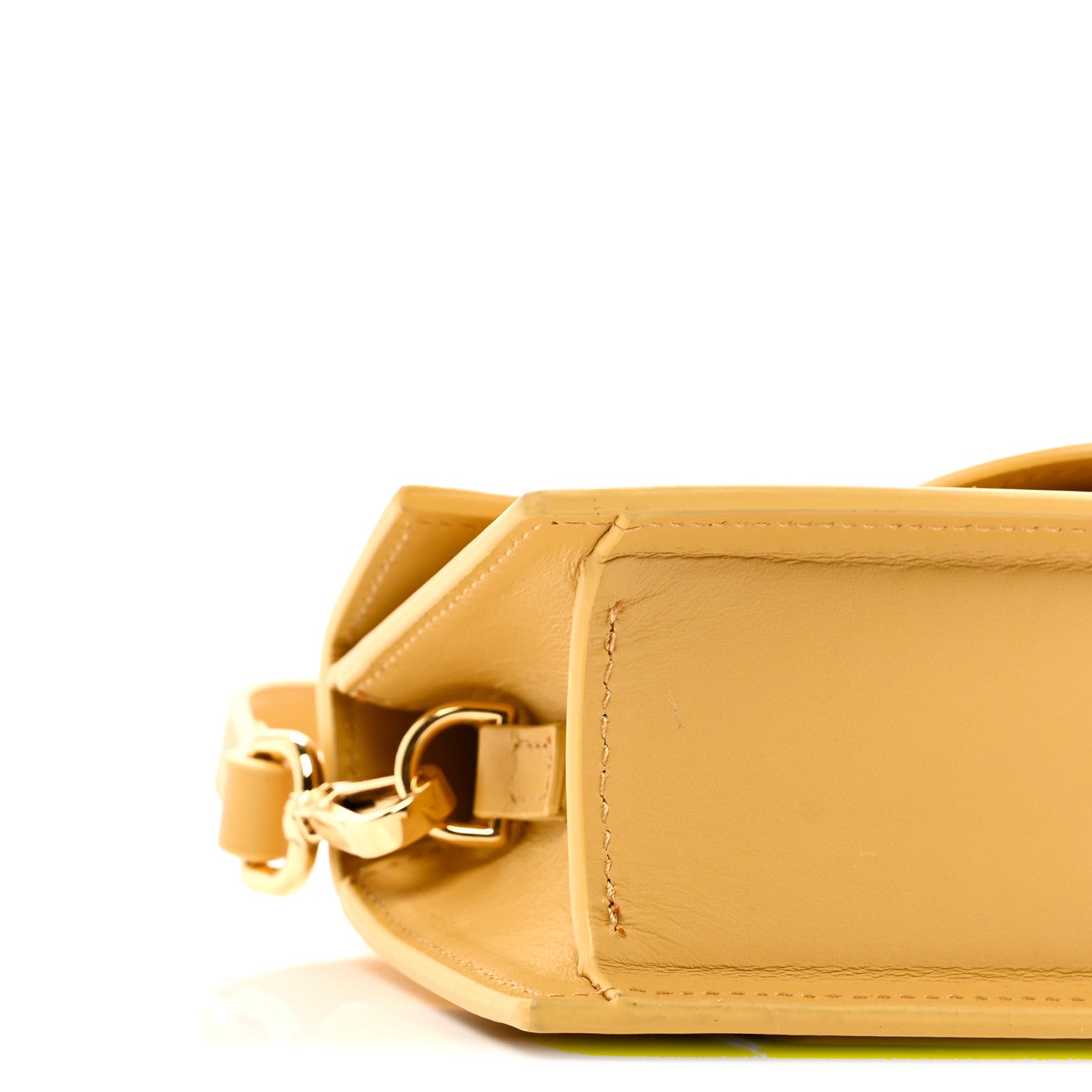 Jacquemus Smooth Calfskin Le Bambino Dark Yellow 8 of 9