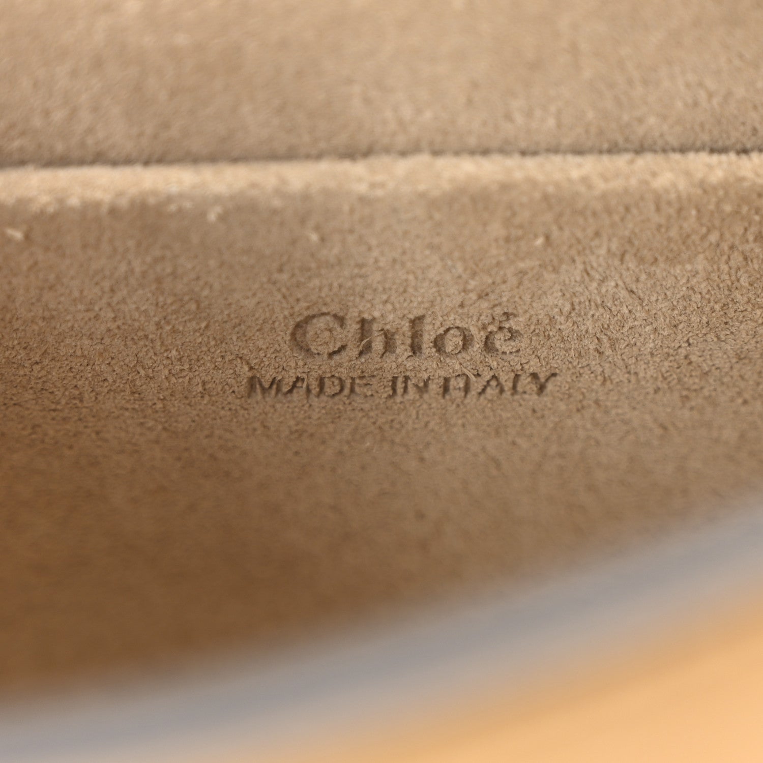 Chloe Calfskin Suede Nile Bracelet Bag Dusty Yellow 6 of 10
