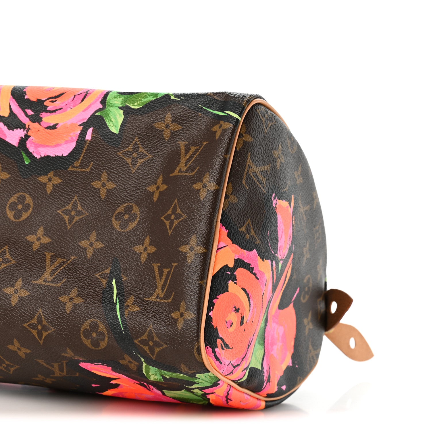 Louis Vuitton Monogram Roses Speedy 30 10 of 13