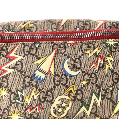 Gucci GG Supreme Monogram Childrens Space Print Belt Bag Multicolor 8 of 10