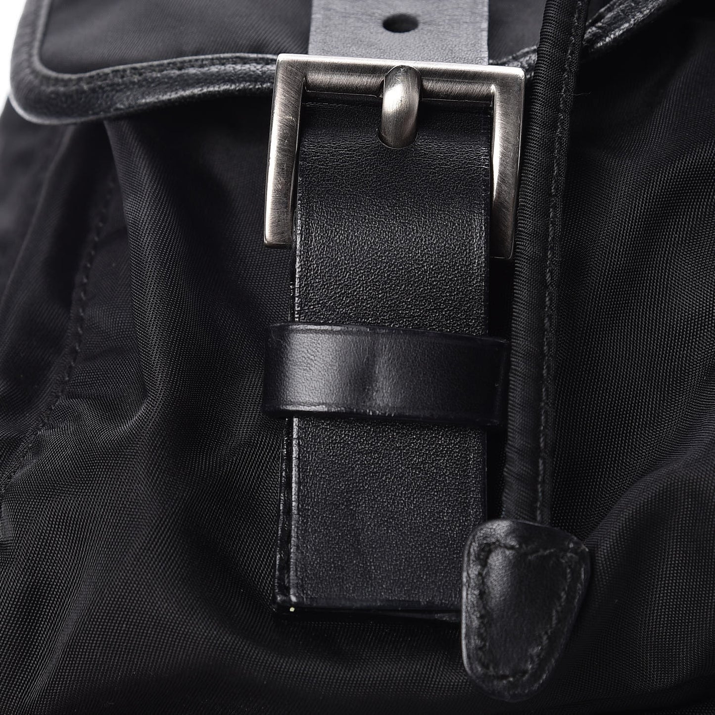 Nylon Vela Medium Backpack Black