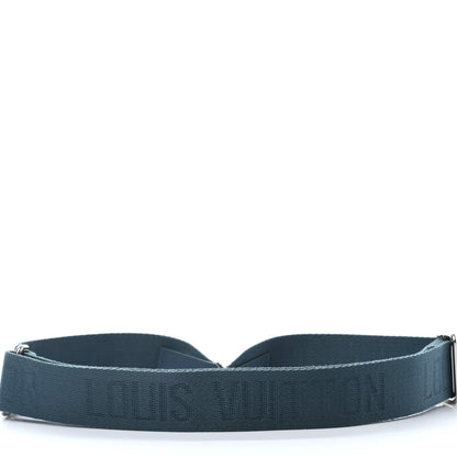 Louis Vuitton Nylon Adjustable Shoulder Strap Blue 3 of 4