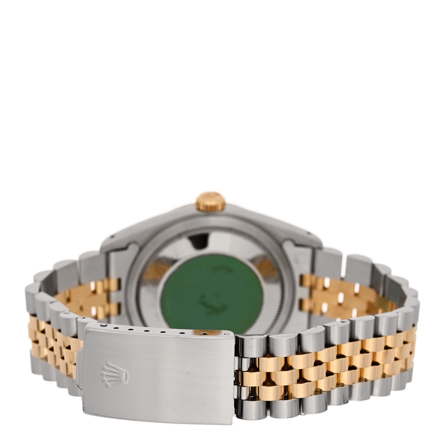 Rolex Stainless Steel 18K Yellow Gold Diamond 36mm Oyster Perpetual Datejust Watch Champagne 16233 3 of 4