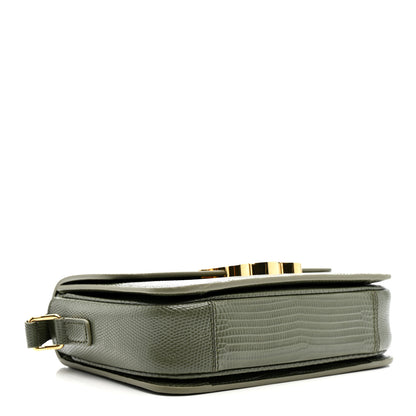 Celine Lizard Teen Triomphe Golden Khak 4 of 14