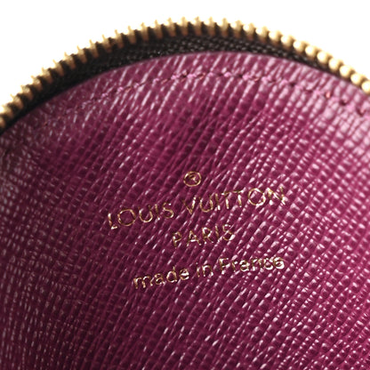 Louis Vuitton Monogram Totem Round Coin Purse Magenta 6 of 8