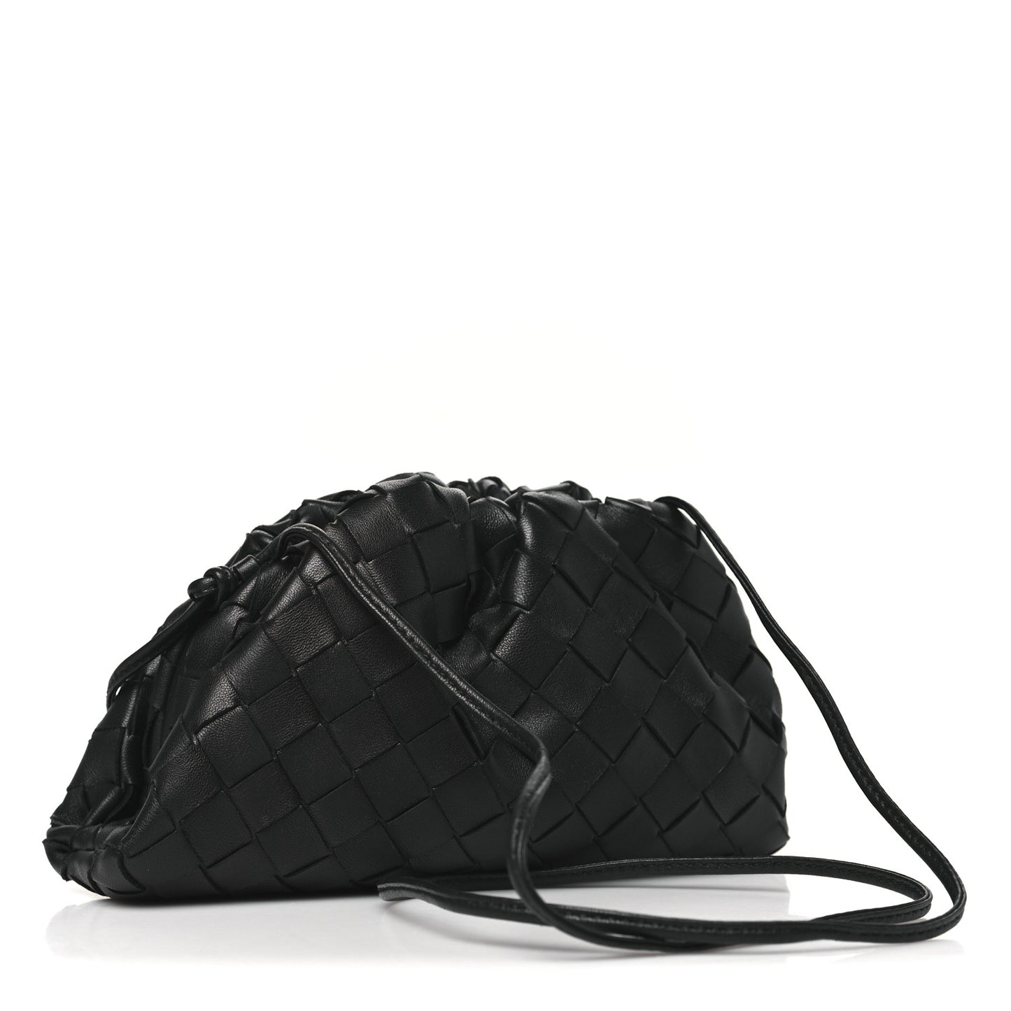 Nappa Intrecciato The Mini Pouch Black