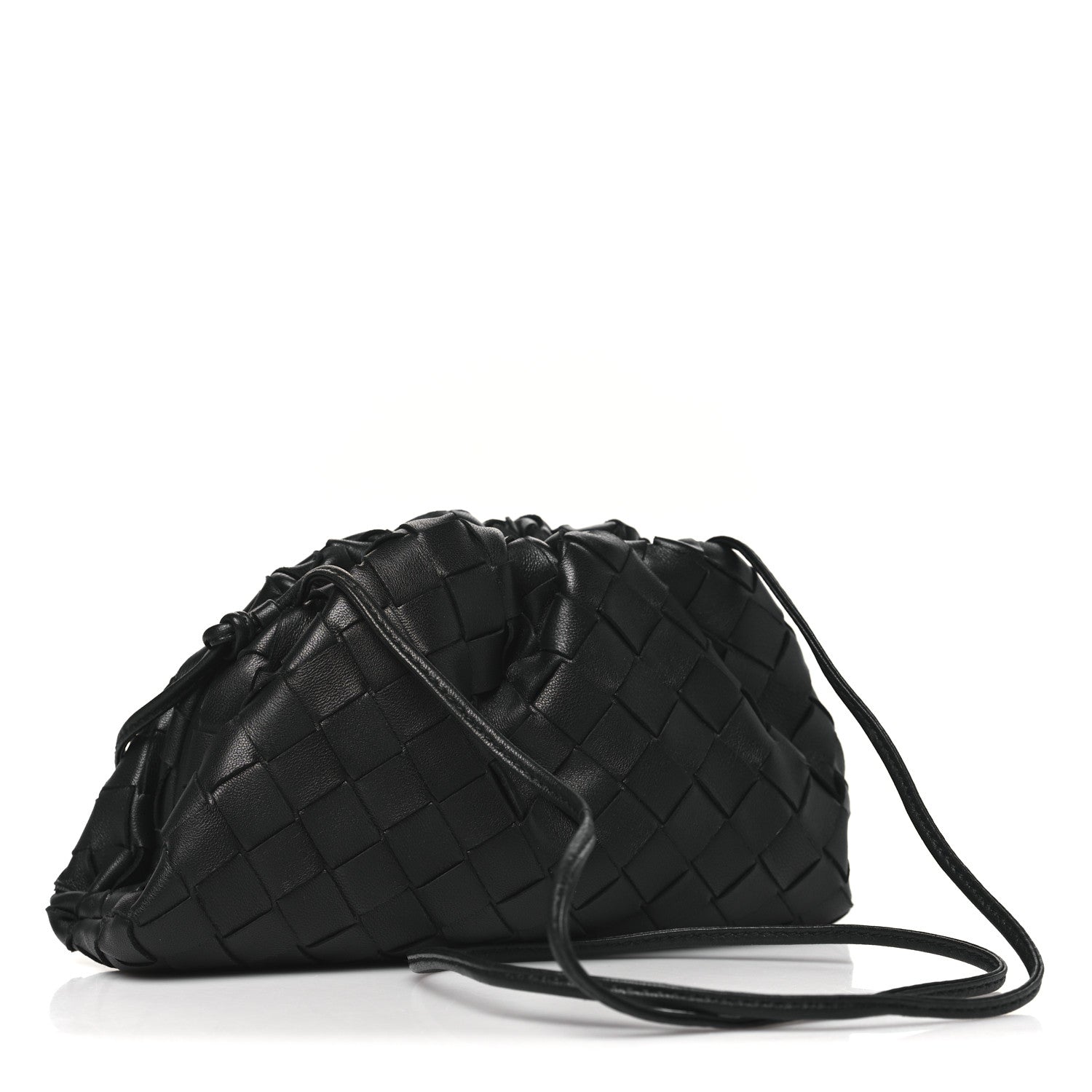 Bottega Veneta Nappa Intrecciato The Mini Pouch Black 3 of 10