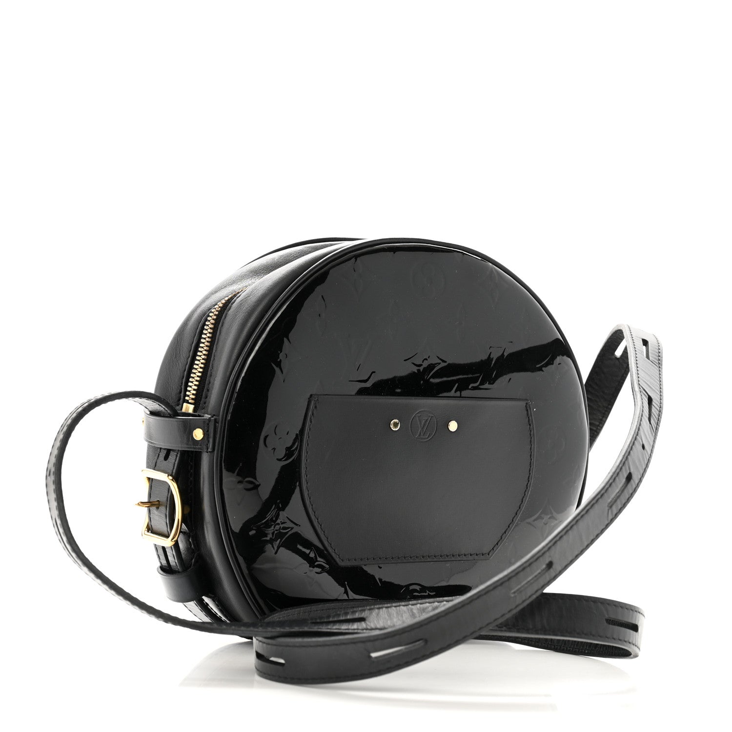 Louis Vuitton Vernis Boite Chapeau Souple MM Black 3 of 12