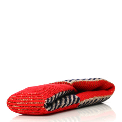 Gucci Wool Headband L Red Beige Blue 3 of 7