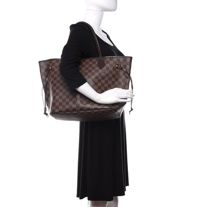 Louis Vuitton Damier Ebene Neverfull MM 2 of 10