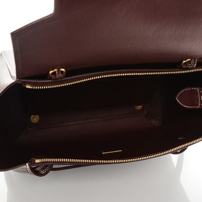 Celine Natural Calfskin Mini Belt Bag Burgundy 5 of 7