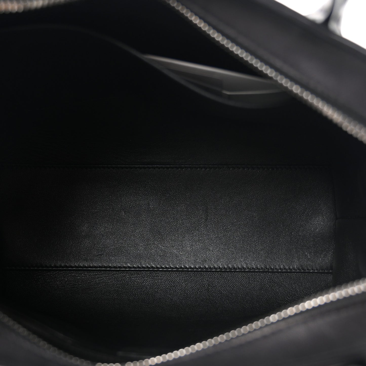 Polished Saddle Calfskin Agnes 12 Black