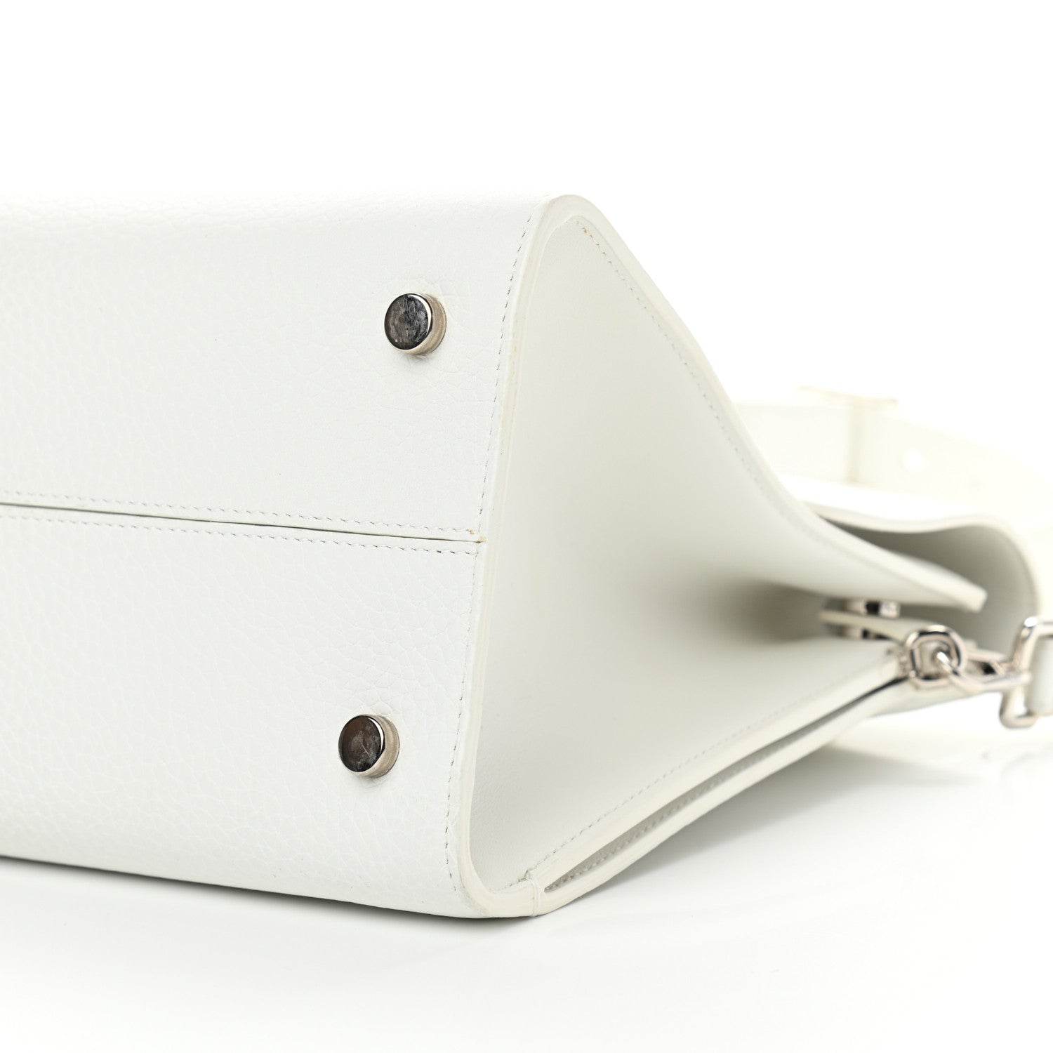 Christian Dior Bullcalf Medium Diorever Flap White 10 of 10