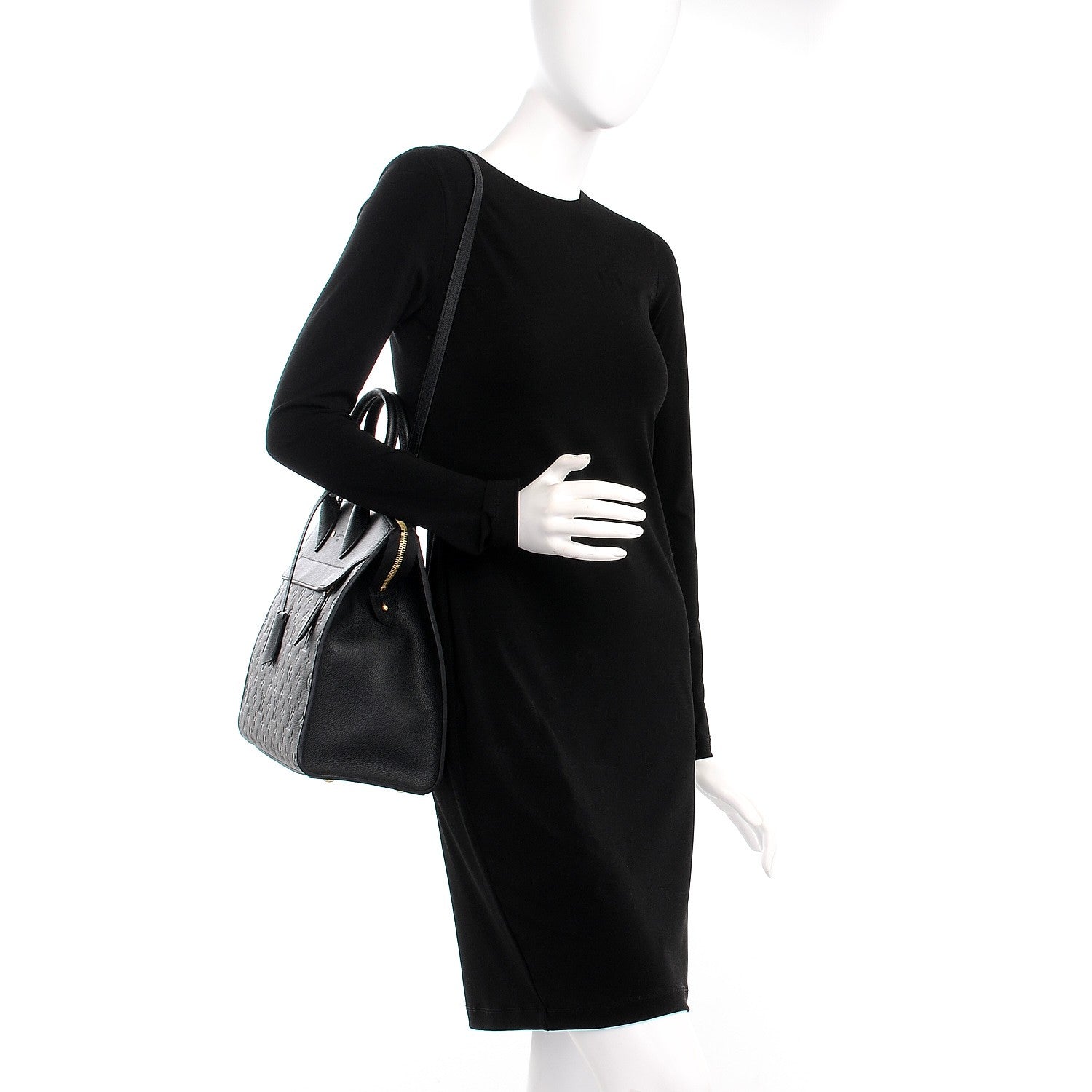 Louis Vuitton Empreinte Pont Neuf GM Black 2 of 8
