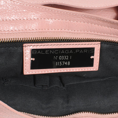 Balenciaga Agneau Classic Hardware City Rose Peach 6 of 7