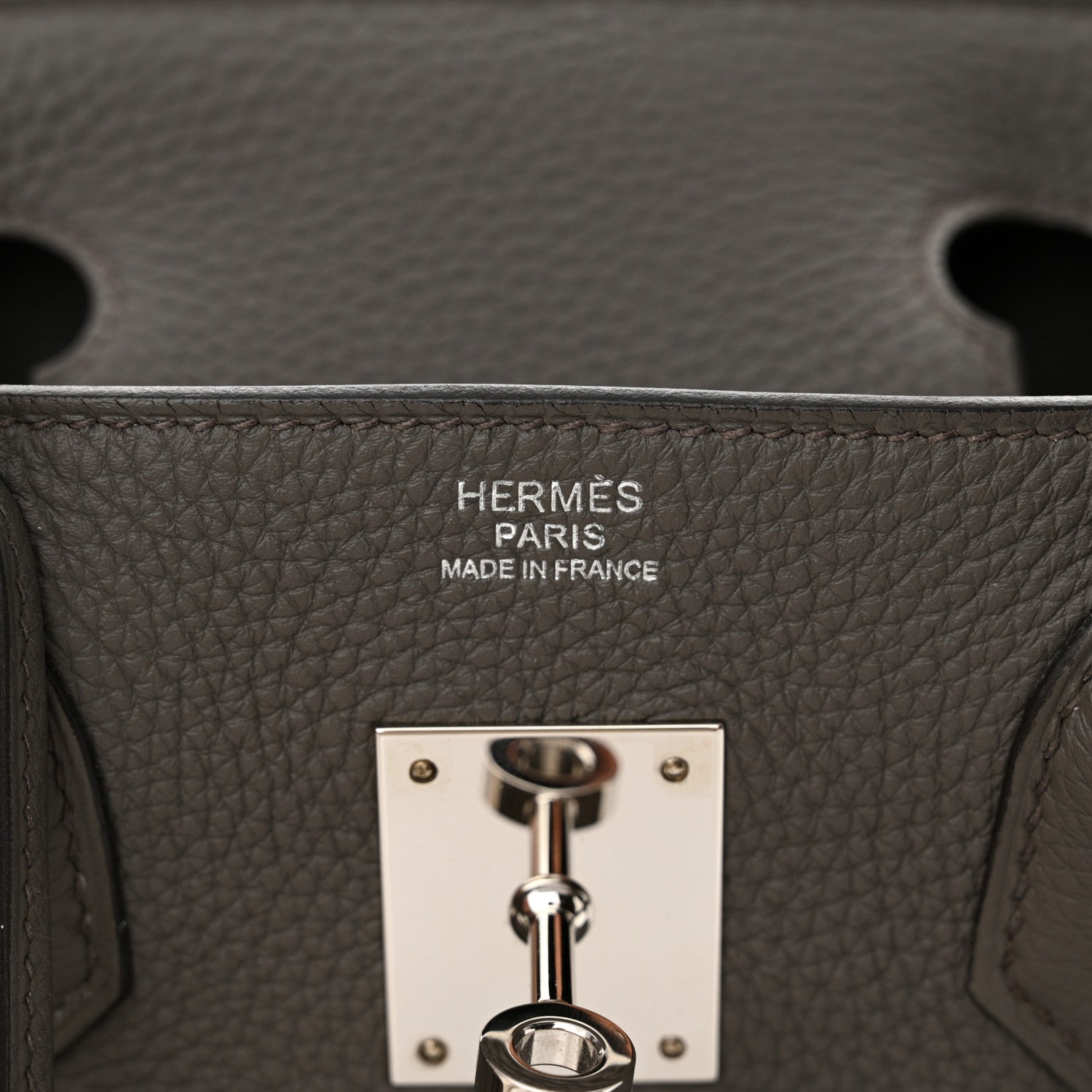 Hermes Togo Birkin 30 Etain 6 of 11