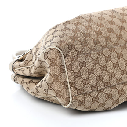 Gucci Monogram Medium Sukey Tote Off White 10 of 11