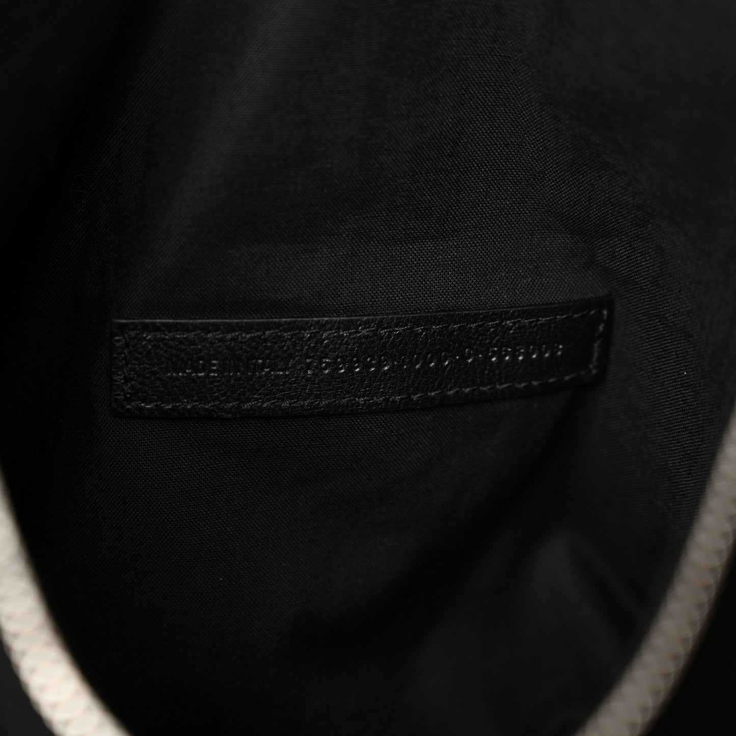 Agneau Arena Large Le Cagole Carry All Bag Black