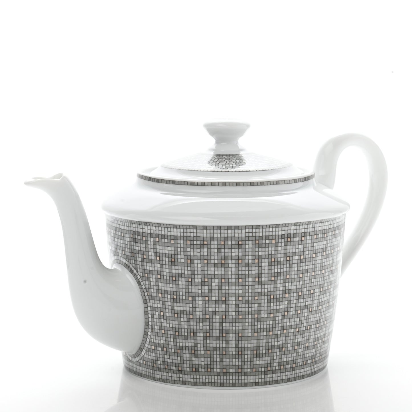 Porcelain Mosaique Au 24 Platine Coffee/Tea Pot