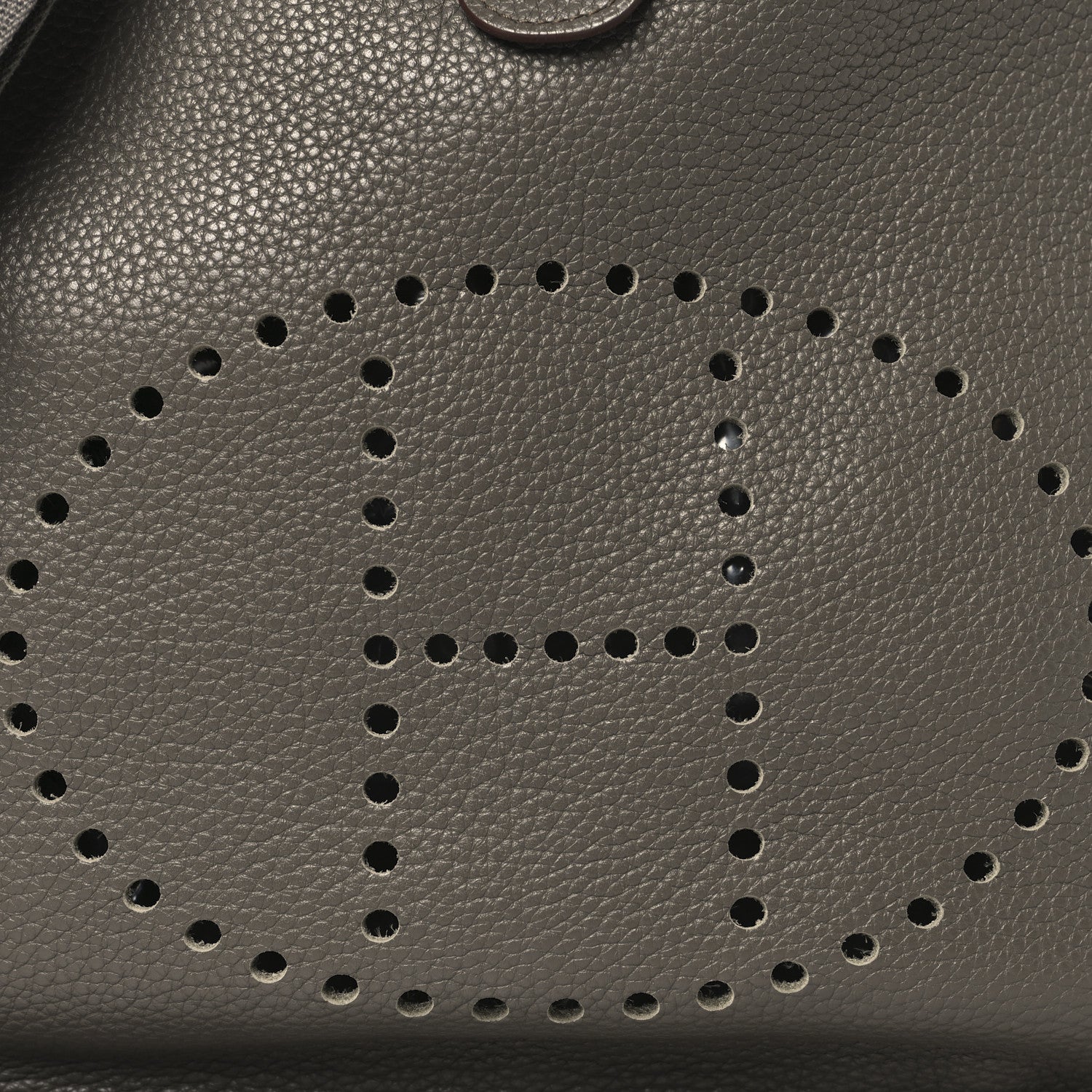 Hermes Taurillon Clemence Evelyne III GM Etain 8 of 10