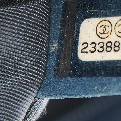Chanel Lambskin Quilted Medium Boy Flap Blue 7 of 8