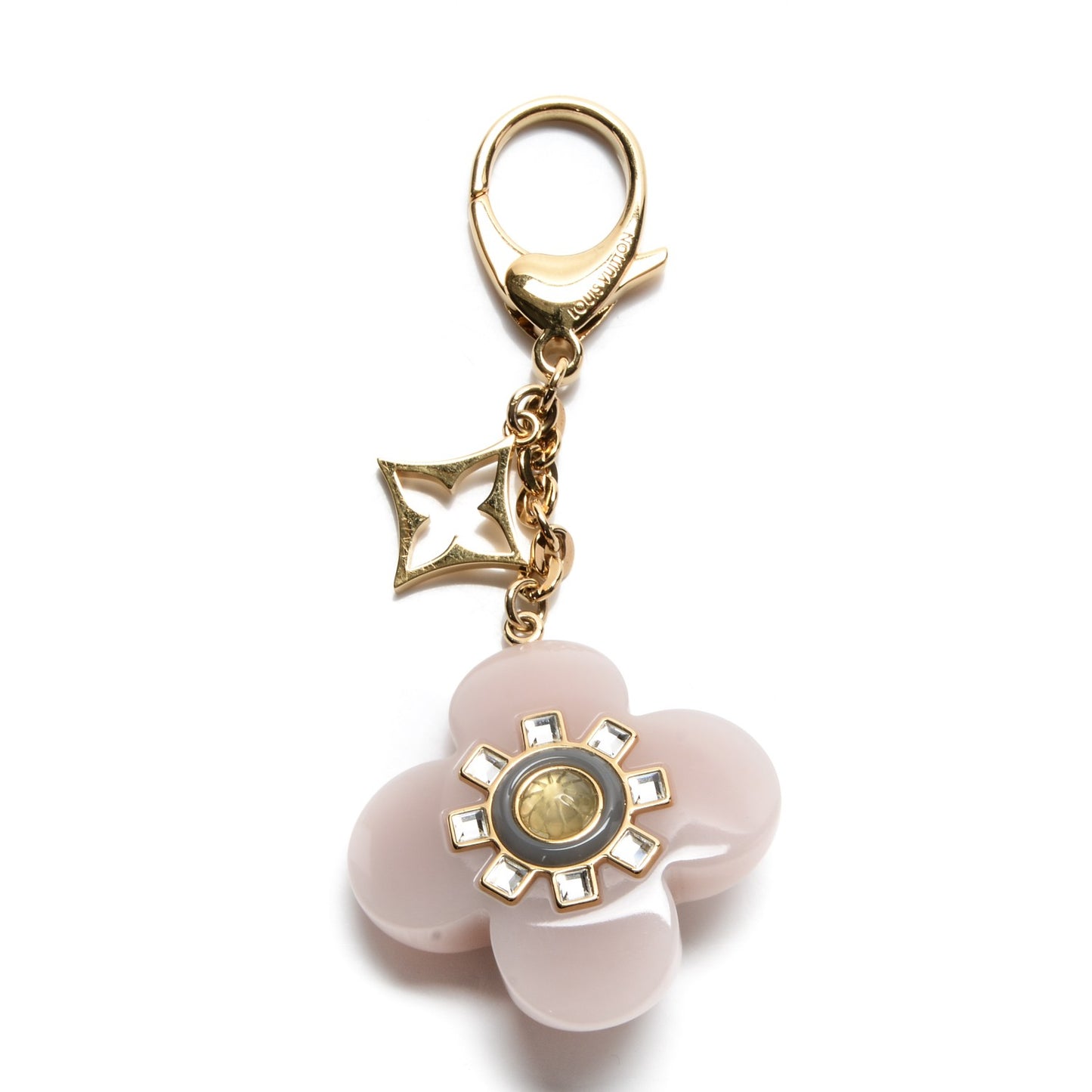 Fleur d'Etoile Bag Charm Rose