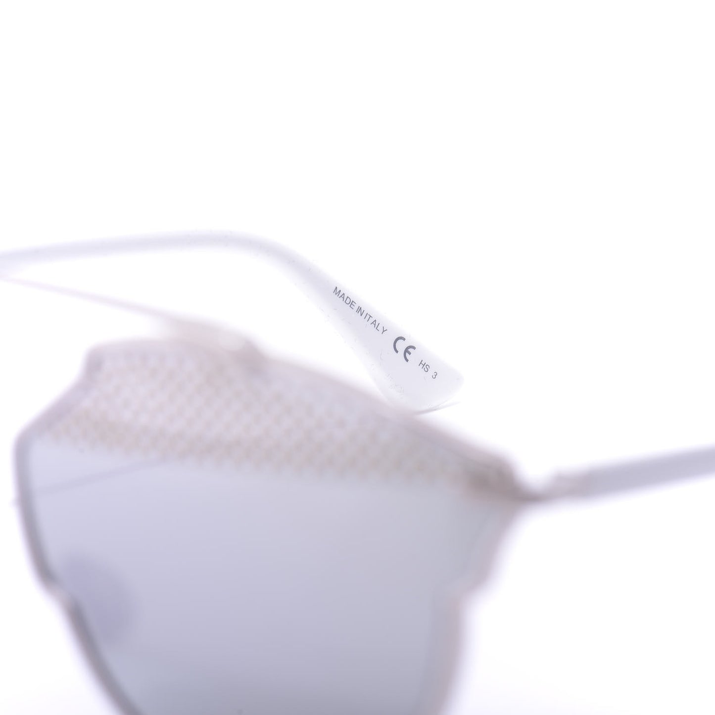 Studded So Real Sunglasses Silver White