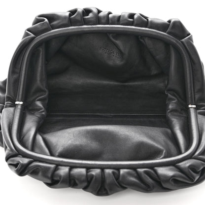 Bottega Veneta Smooth Butter Calf The Pouch Oversized Clutch Black 5 of 9