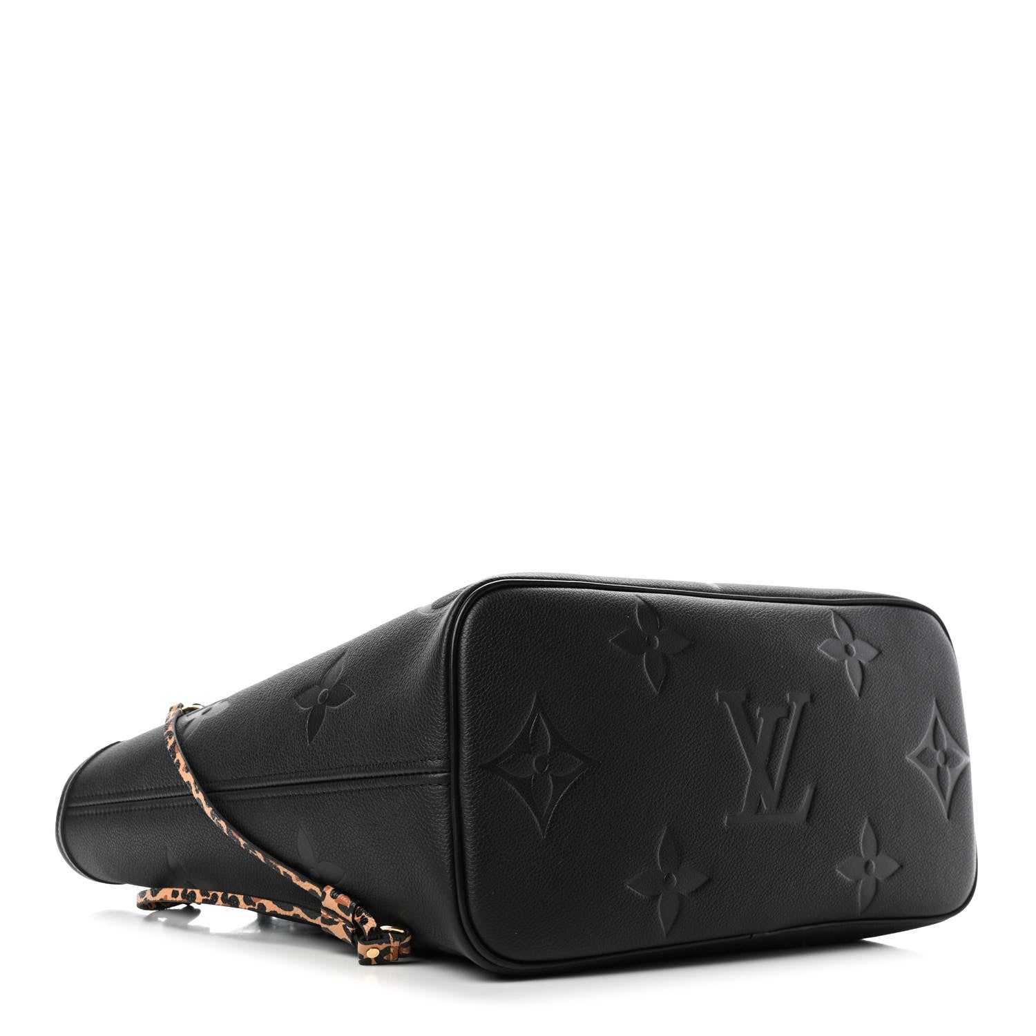 Louis Vuitton Empreinte Monogram Giant Wild At Heart Neverfull MM Black 3 of 4