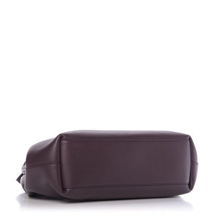 Bottega Veneta Calfskin Medium The Point Triangle Bag Grape 4 of 8