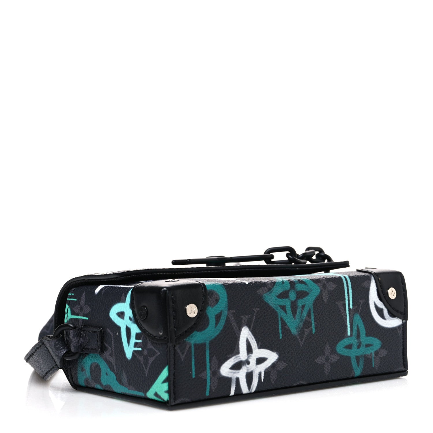 Louis Vuitton Monogram Eclipse Steamer Wearable Wallet Graffiti Multicolor 4 of 9