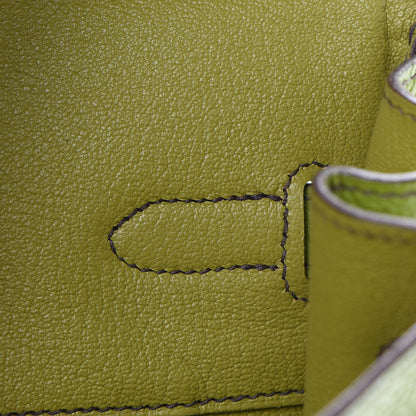Hermes Togo Birkin 35 Vert Anis 18 of 37