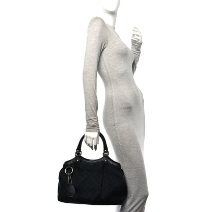 Gucci Monogram Medium Sukey Black 2 of 12