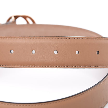 Gucci Calfskin Interlocking G 37mm Belt 105 42 Camelia 6 of 8
